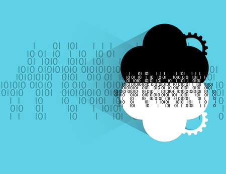 New Model Technology Business Backgroundのイラスト素材