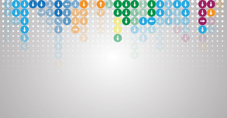 Abstract vector background. Futuristic technology style. Elegant background for business tech presentations.のイラスト素材
