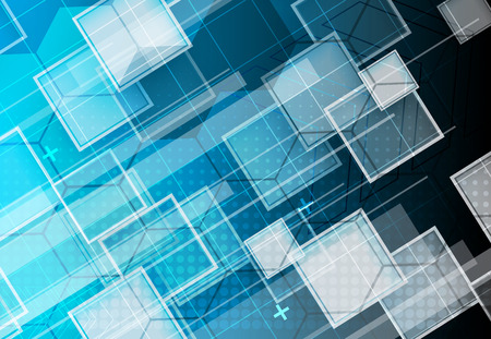 Abstract vector background. Futuristic technology style. Elegant background for business tech presentations.のイラスト素材