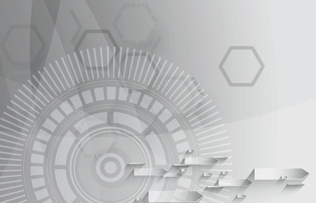 New future technology concept abstract background for business solutionのイラスト素材