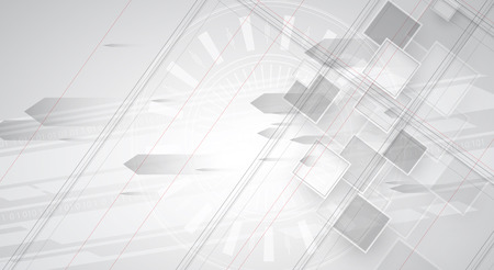 New future technology concept abstract background for business solutionのイラスト素材