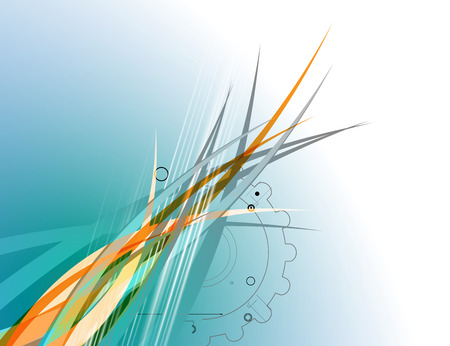 New future technology concept abstract background for business solutionのイラスト素材