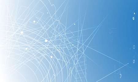 New future technology concept abstract background for business solutionのイラスト素材
