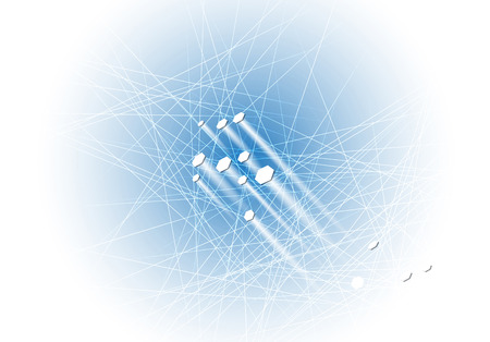 Technology abstract background collection for business solution ideas. Vector imageのイラスト素材
