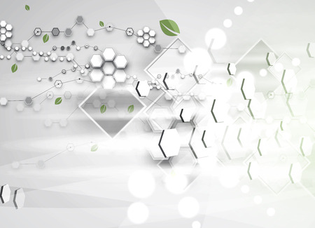 Technology abstract background collection for business solution ideas. Vector imageのイラスト素材