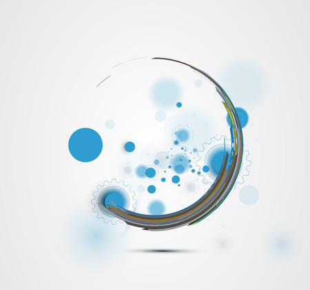 Abstract background. Futuristic technology style. Elegant background for business tech presentations.のイラスト素材