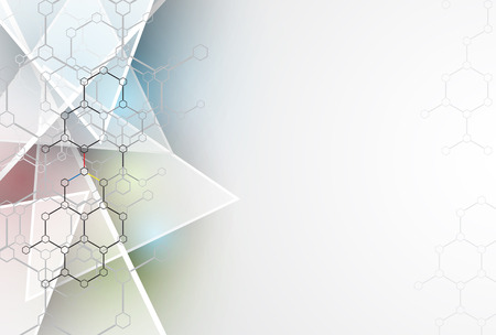 Abstract background. Futuristic technology style. Elegant background for business tech presentations.のイラスト素材