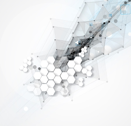 Colorful abstract geometric background for design templateのイラスト素材