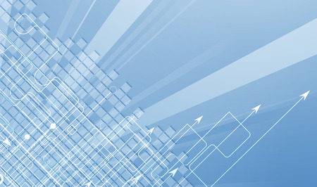 Abstract tech background. Futuristic interface. のイラスト素材