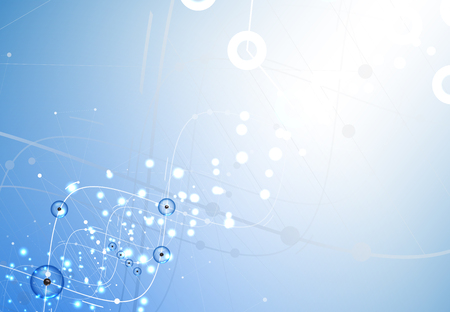 DNA Abstract background collection. Futuristic technology interface. Vector formatのイラスト素材
