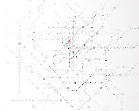 New Model Technology Business Backgroundのイラスト素材