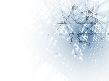 Abstract vector background. Futuristic technology style. Elegant background for business tech presentations.のイラスト素材