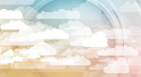 Abstract background. Futuristic technology style. Elegant background for business tech presentations.のイラスト素材