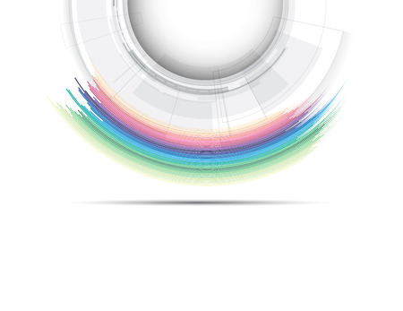 Abstract background. Futuristic technology style. Elegant background for business tech presentations.のイラスト素材