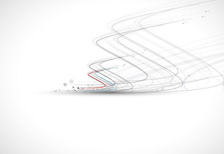 Scientific Future Technology. For Business Presentation. Flyer, Poster Vector Concept Backgroundのイラスト素材