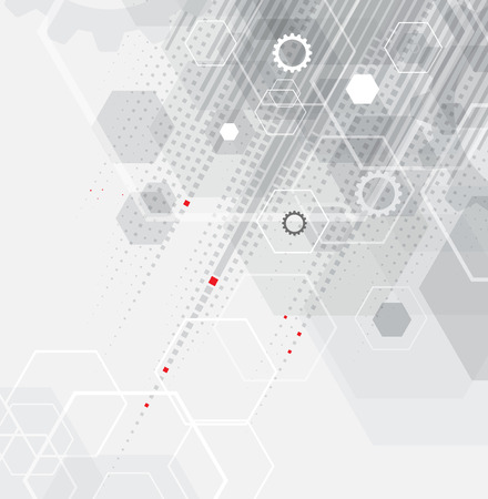 New Model Technology Business Backgroundのイラスト素材
