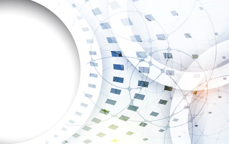 Abstract vector background. Futuristic technology style. Elegant background for business tech presentations.のイラスト素材