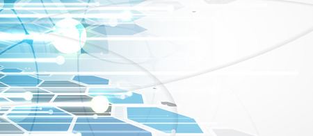 Abstract vector background. Futuristic technology style. Elegant background for business tech presentations.のイラスト素材