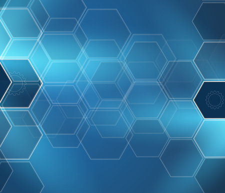 Abstract cell background. Medicine and sciense research. Vector
