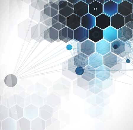 Colorful abstract geometric background for design templateのイラスト素材