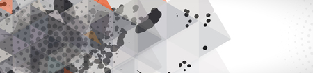 Colorful abstract geometric background for design templateのイラスト素材