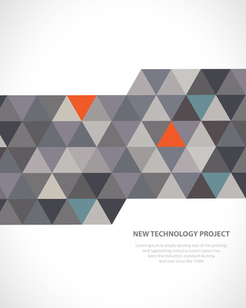 Abstract digital web site header. Banner tecnology backgroundのイラスト素材