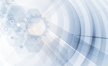 New Model Technology Business Backgroundのイラスト素材