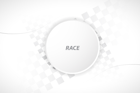 Racing square background, abstraction in racing car trackのイラスト素材