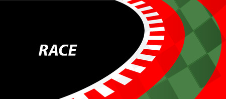 Racing square background, abstraction in racing car trackのイラスト素材