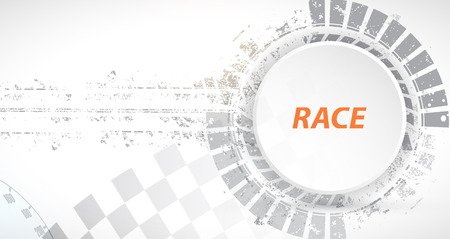 Racing square background, vector abstraction in racing car trackのイラスト素材