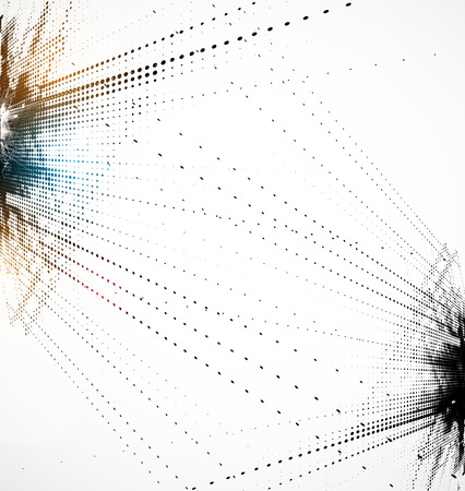 abstract futuristic fade computer technology business backgroundのイラスト素材