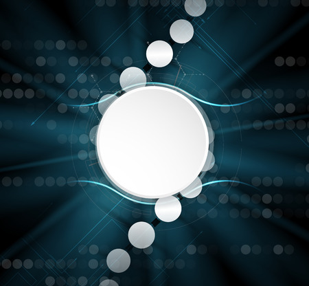dna and medical and technology background. futuristic molecule structure presentation. for business solutionのイラスト素材