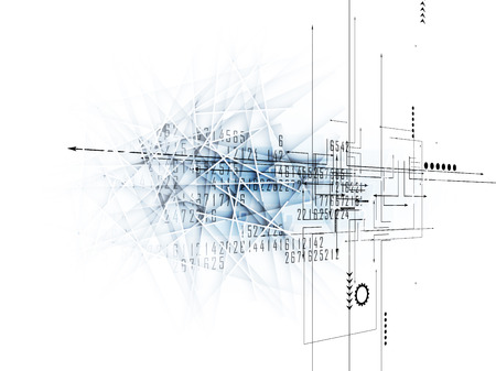 abstract futuristic fade computer technology business backgroundのイラスト素材