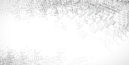 Digital technology world. Business virtual conceptのイラスト素材
