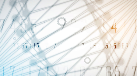 dna and medical and technology background. futuristic molecule structure presentation. for business solutionのイラスト素材