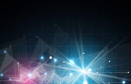 abstract futuristic fade computer technology business backgroundのイラスト素材