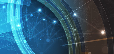 abstract futuristic fade computer technology business backgroundのイラスト素材