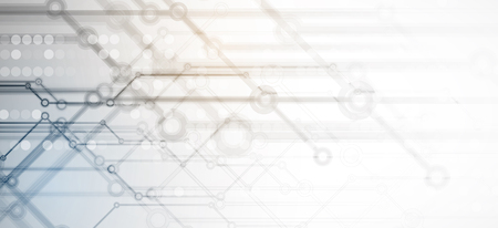 Digital technology world business virtual concept.のイラスト素材