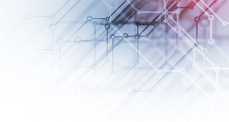 Digital technology world business virtual concept.