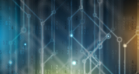 Abstract futuristic circuit computer internet technology board business dark backgroundのイラスト素材