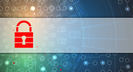 Cybersecurity and information or network protection. Future cyber technology web services for...