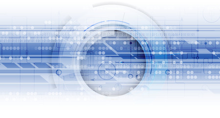 Digital technology world. Business virtual conceptのイラスト素材