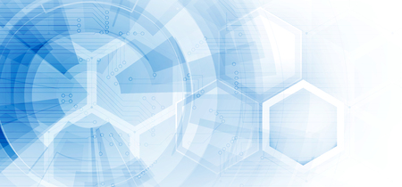 Digital technology world. Business virtual conceptのイラスト素材