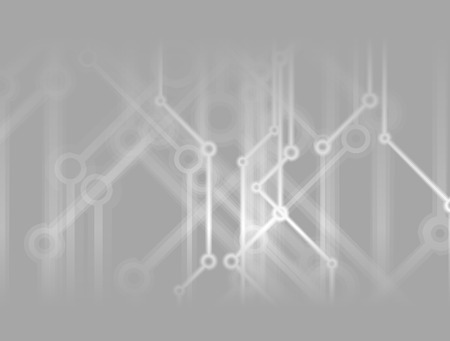 Neural network concept. Connected cells with links. High technology process. Abstract backgroundのイラスト素材