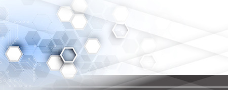 Artificial intelligence. Technology web background for business. Virtual conceptのイラスト素材