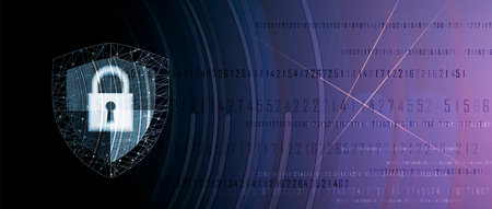 Cybersecurity and information or network protection. Future cyber technology web services for...