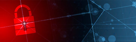 Cybersecurity and information or network protection. Future cyber technology web services for...