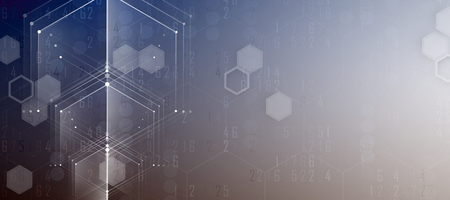 abstract futuristic fade computer technology business backgroundのイラスト素材