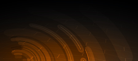 Neural network concept. Connected cells with links. High technology process. Abstract futuristic backgroundのイラスト素材