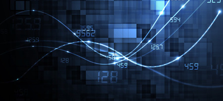 science futuristic internet high computer technology business backgroundのイラスト素材